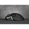 Corsair IRONCLAW RGB muis Rechtshandig RF Wireless + Bluetooth + USB Type-A Optisch 18000 DPI