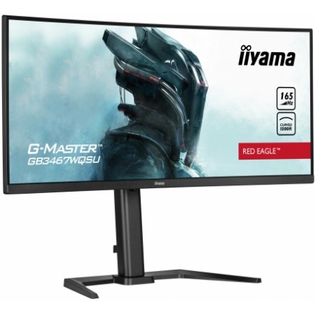 iiyama G-MASTER GB3467WQSU-B5, - 86,4 cm - 34" -  Curved - 165Hz